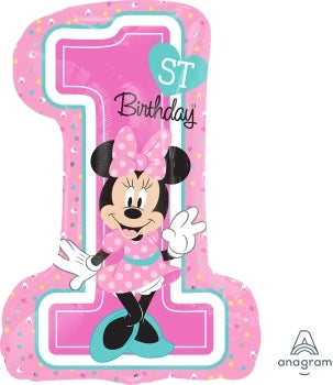 Minnie 1st Birthday (Supershape Anagram)
