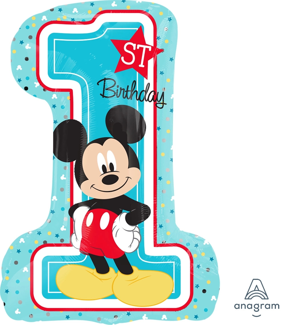 Mickey 1st Birthday (Supershape Anagram) (Copy)