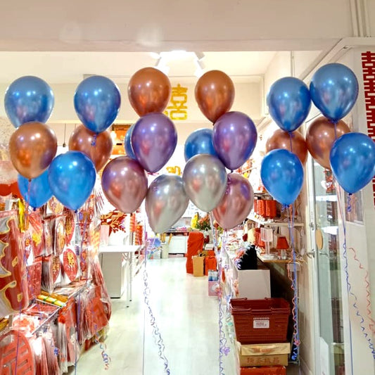Chrome Balloon Party Set (22pcs)