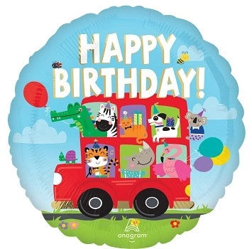 Party Bus Birthday (Anagram 18" Size)
