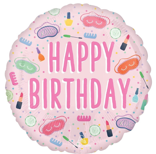Spa Party Birthday (Anagram 18" Size)