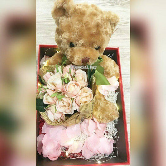 Teddy Bear Surprise Gift Box Set