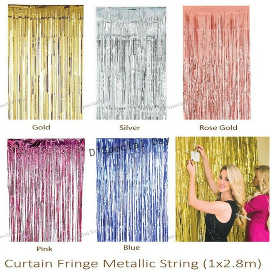 Backdrop String (2.8m Height x 1m Wide)